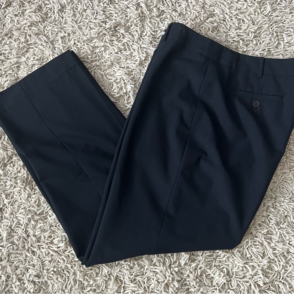 Jones New York Collection Platinum Black Stretch Slacks Pants Sz 12P